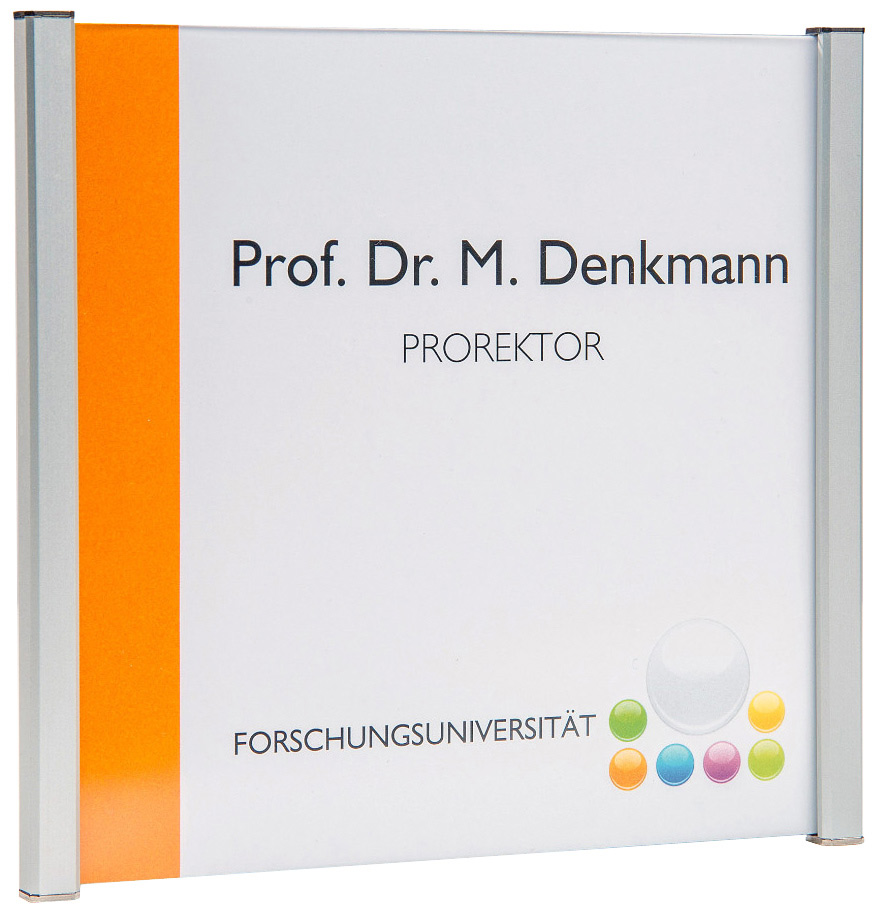 Türschild KLASSIK - 162 x 148,5 mm (BxH)