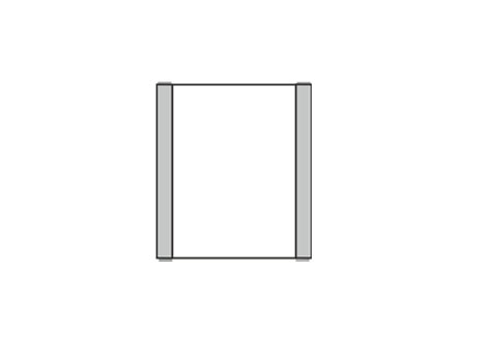 Türschild KLASSIK -  87 x 105 mm (BxH)