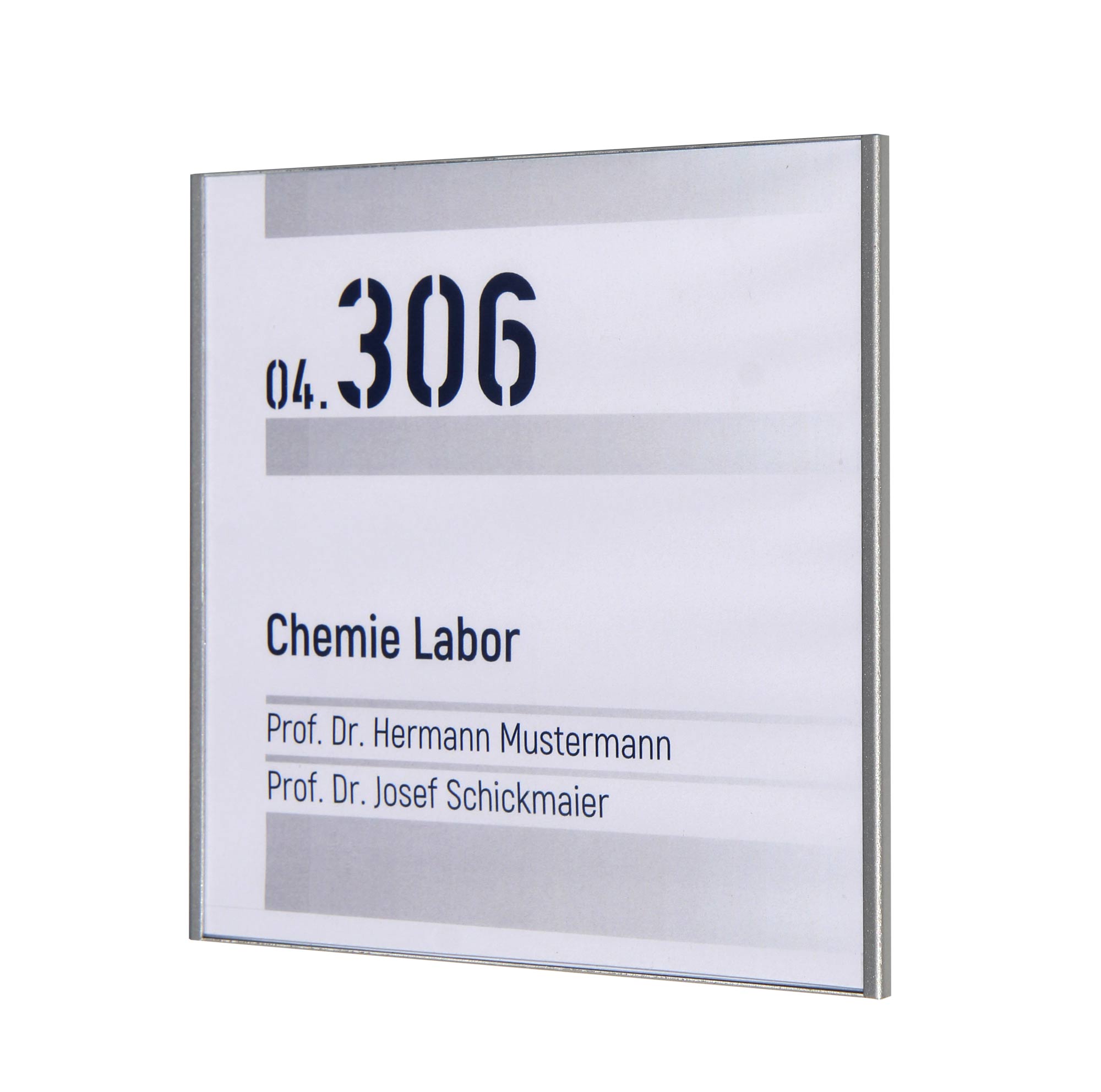 Türschild ALU.b1-farbig