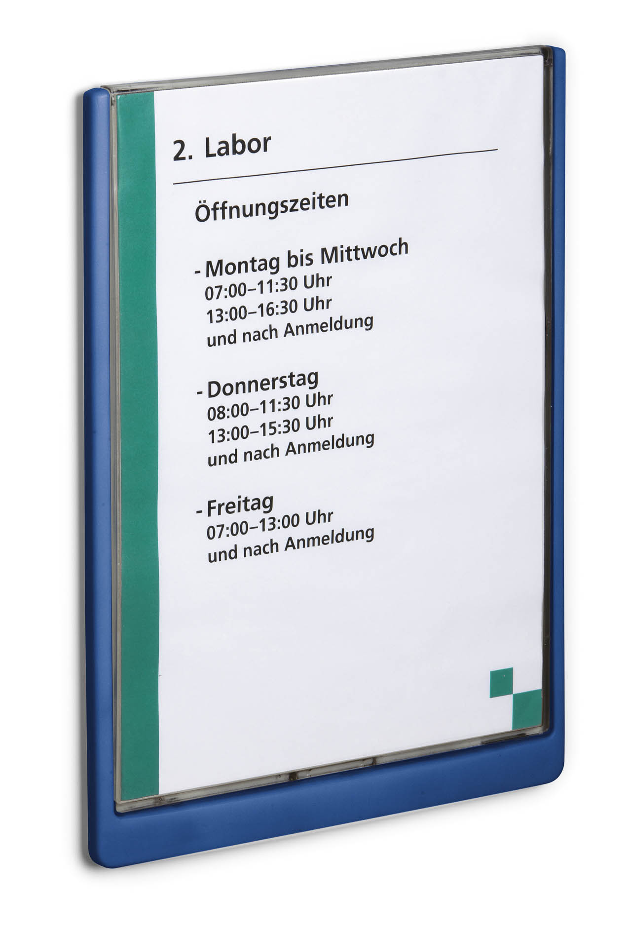 Türschild Click-Sign Durable - 210 x 297 mm A4 hoch