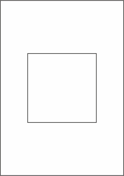 Papiereinleger 10 Blatt - Madrid 117 x 117 mm