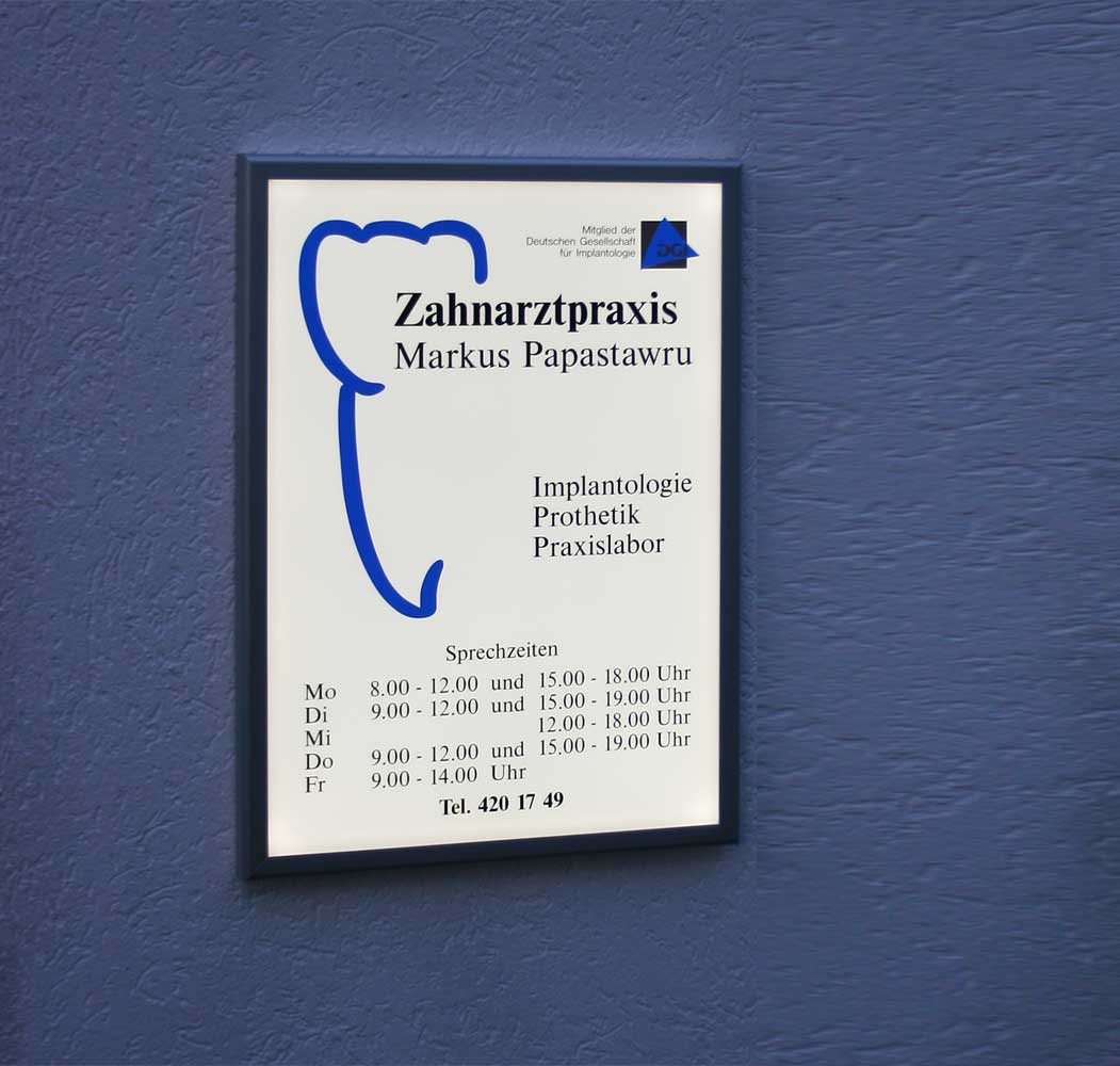 LED-beleuchtetes Schild - 50 x 70 cm