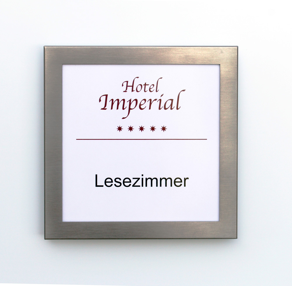 Türschild Margo - 160 x 160 mm