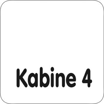 Typ Delta 125x125 mm - Kabine 4