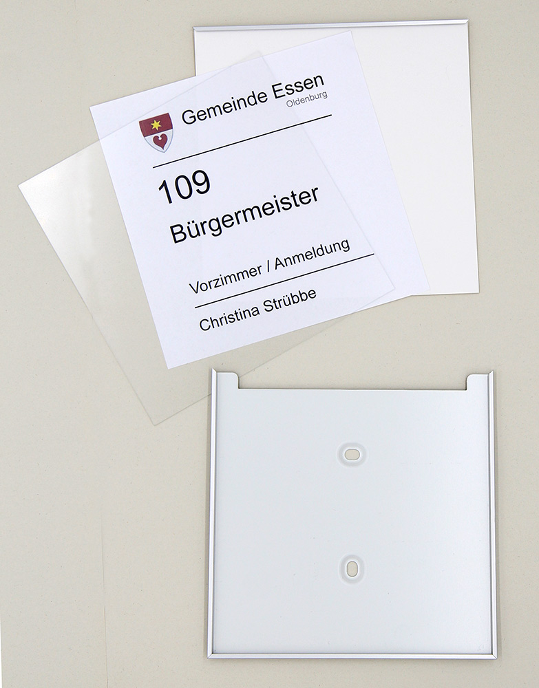 Türschild FORMO.einschub-light - 213 x 151,5 mm (BxH) A5 quer