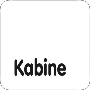 Typ Delta 125x125 mm - Kabine