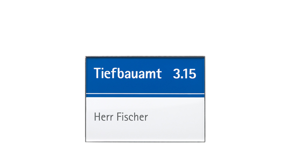 Türschild RIO - 149,5 x 107 mm A6 (hoch oder quer)