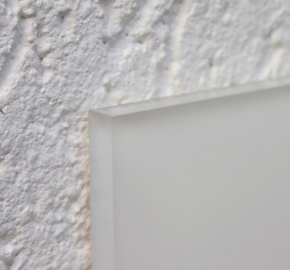 Rechteck Acrylglasschild - 8 mm Typ Beta