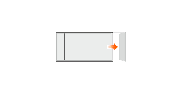 Türschild FORMO.einschub - 151,5 x 75,5 mm (BxH)