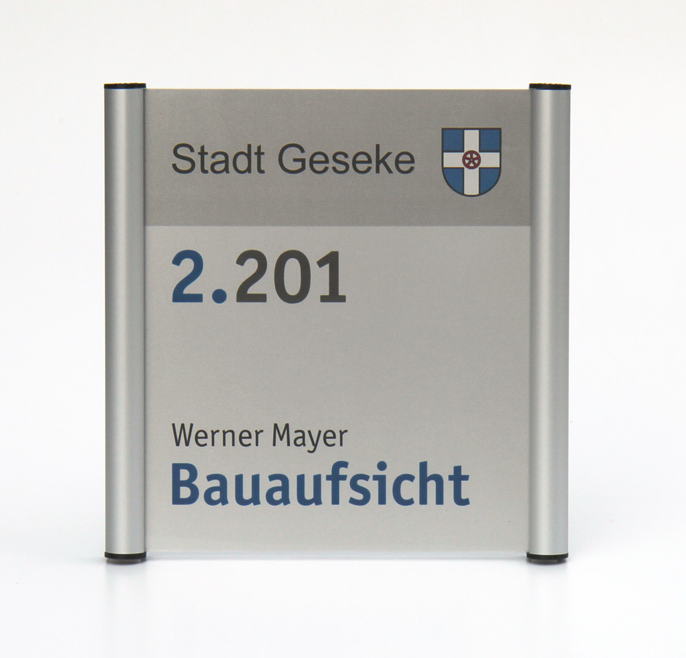 Türschilder Unitex-G - 226 x 297 mm (BxH) A4 hoch