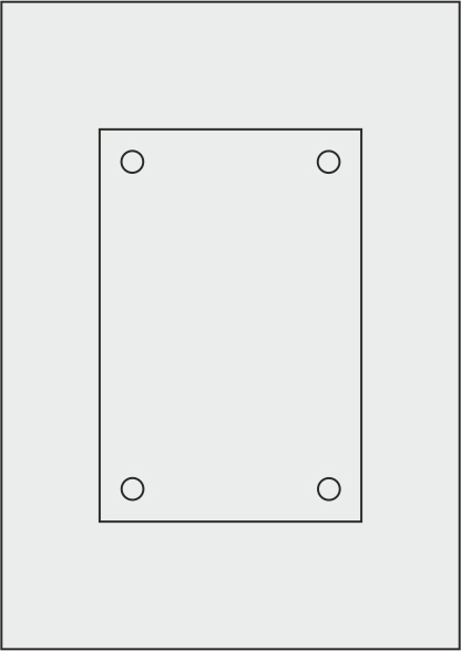 Laserdruck-Folien matt - KRISTALLUM-R + INOFIX-Q - 120 x 180 mm 4-Loch