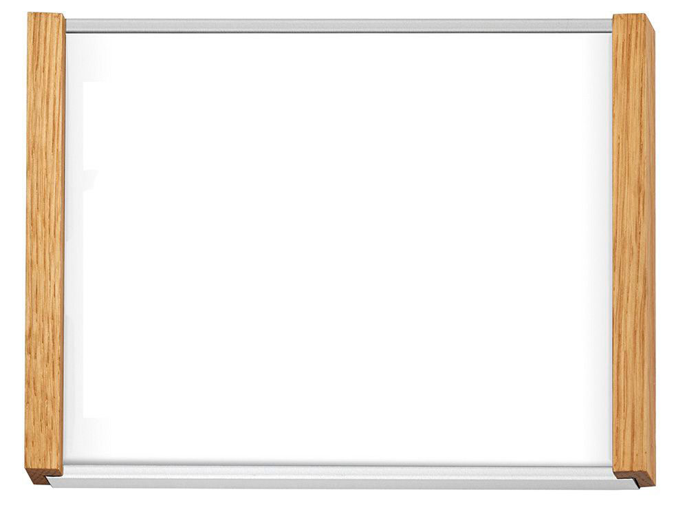 Türschild LMH Silver Line Eiche - 159,5 x 105,5 mm, DIN A6 quer