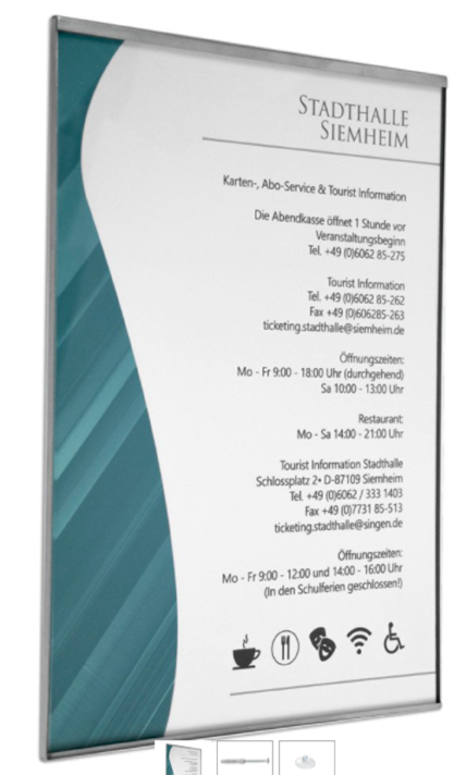 Infoschild NIRO.esg - 299,5 x 215,5 mm, A4 quer