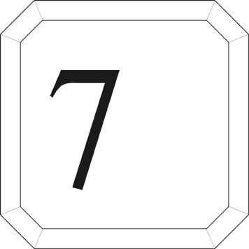 Typ Epsilon 125 x 125 mm - Ziffer 7