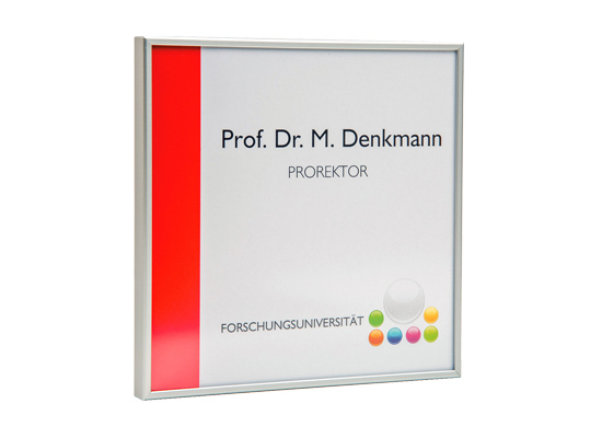 Türschild SYSTEM 12
