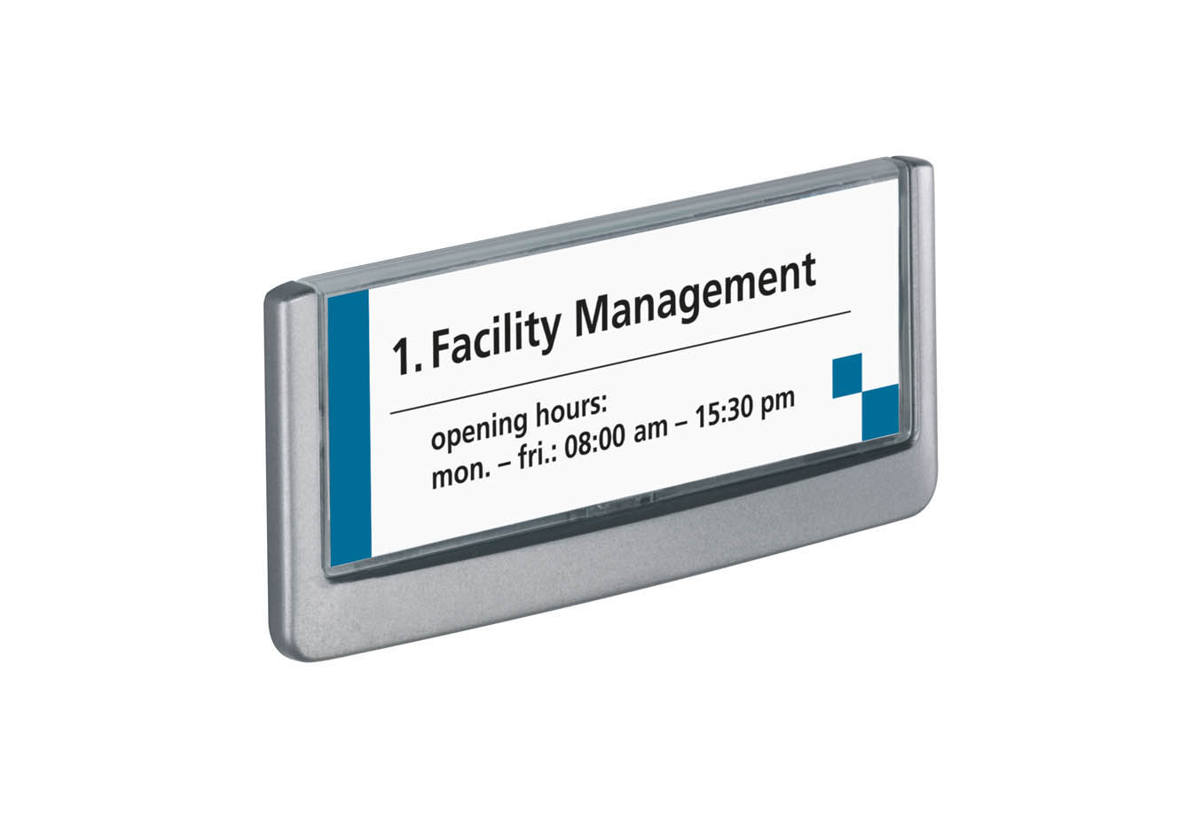 Türschild Click-Sign Durable - 149 x 52,5 mm
