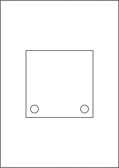 Laserdruck-Folien klar - KRISTALLUM-R + INOFIX-Q - 120 x 120 mm 2-Loch