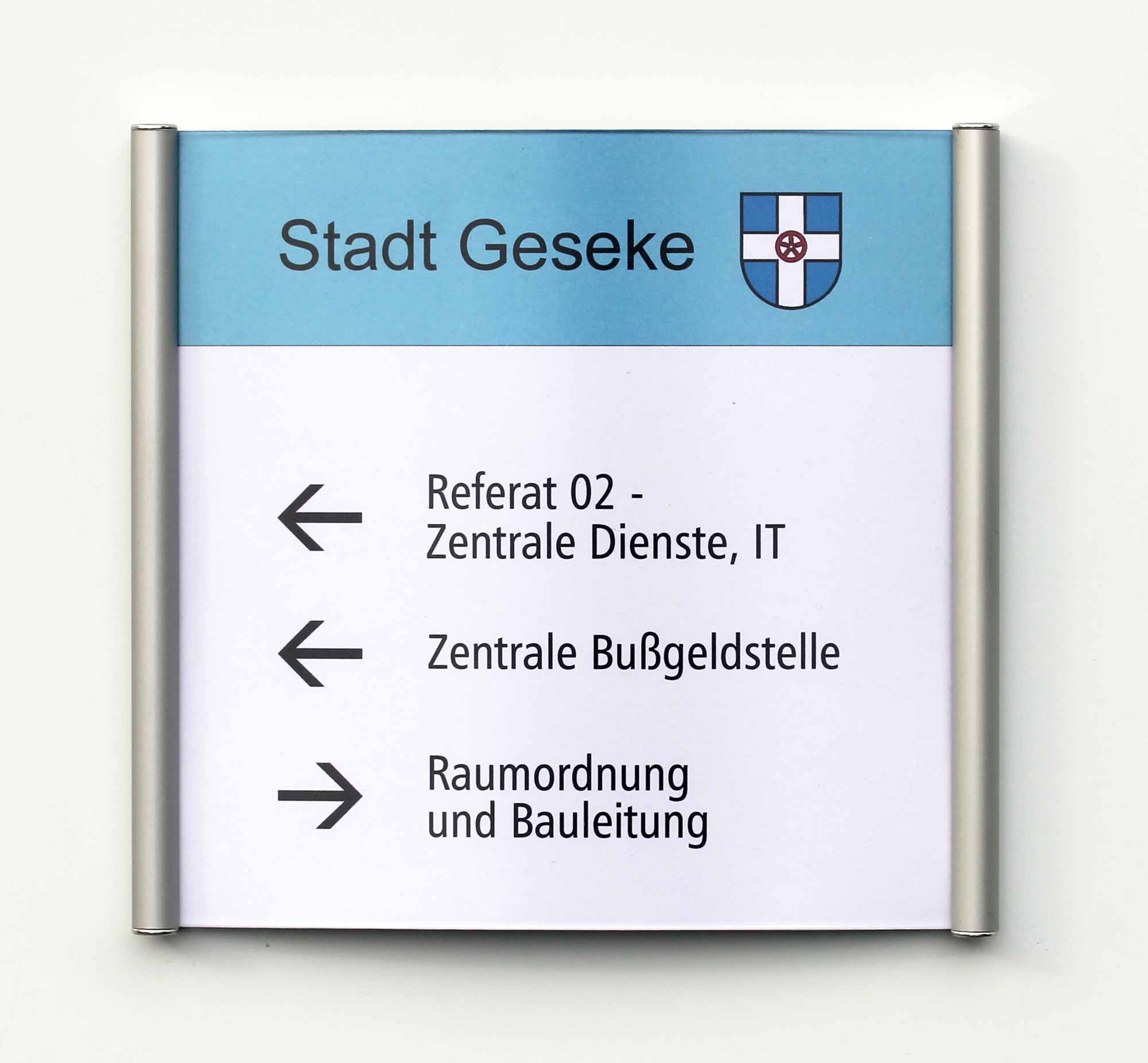 Türschild CIS.n - 163 x 105 mm (B x H) DIN A6 quer