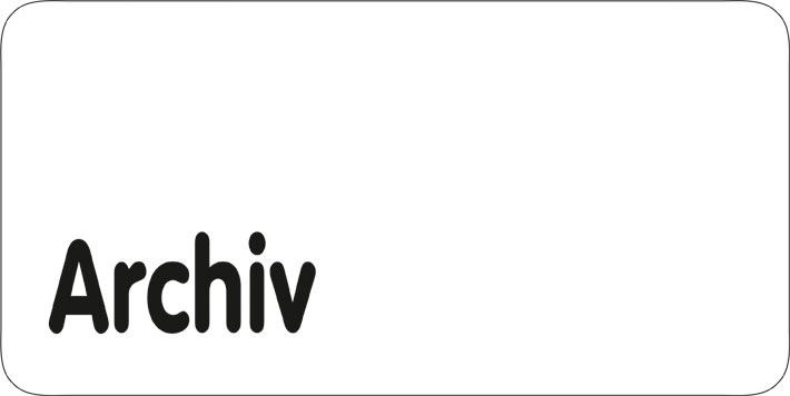 Typ Delta 250 x 125 mm - Archiv