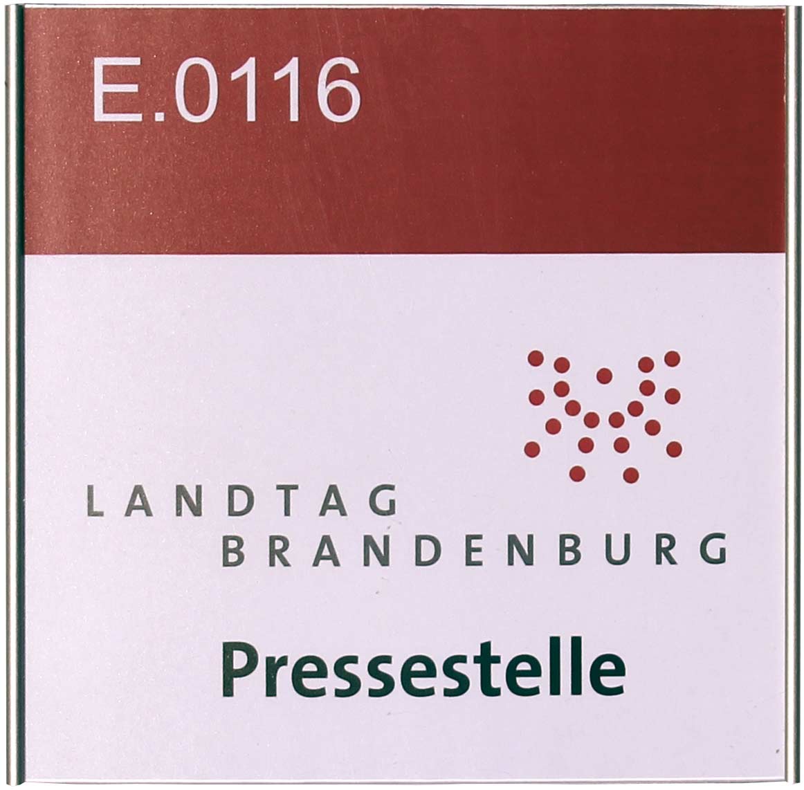 Türschild CISclic - 152 x 148,5 mm (BxH)