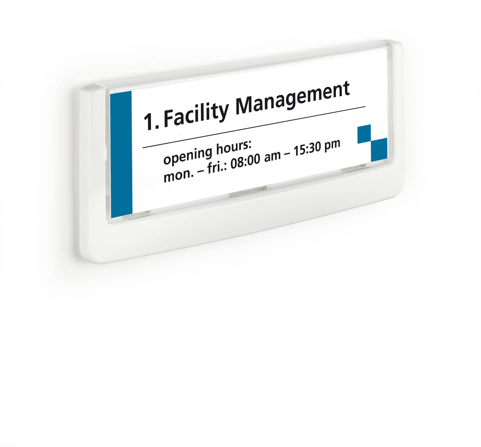 Türschild Click-Sign Durable - 149 x 52,5 mm