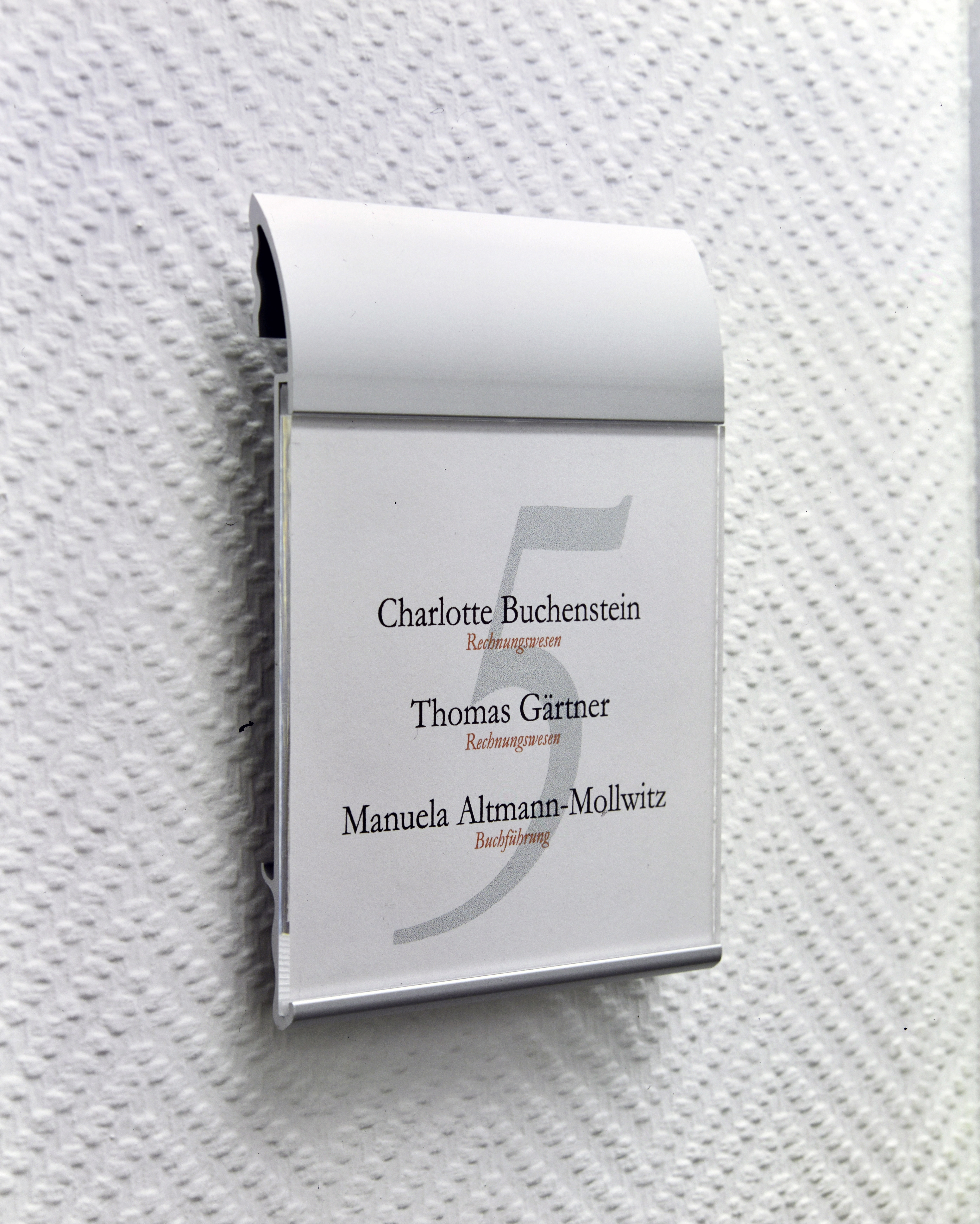 Türschild OfficeStar - 160 x 120 mm (BxH) hoch oder quer