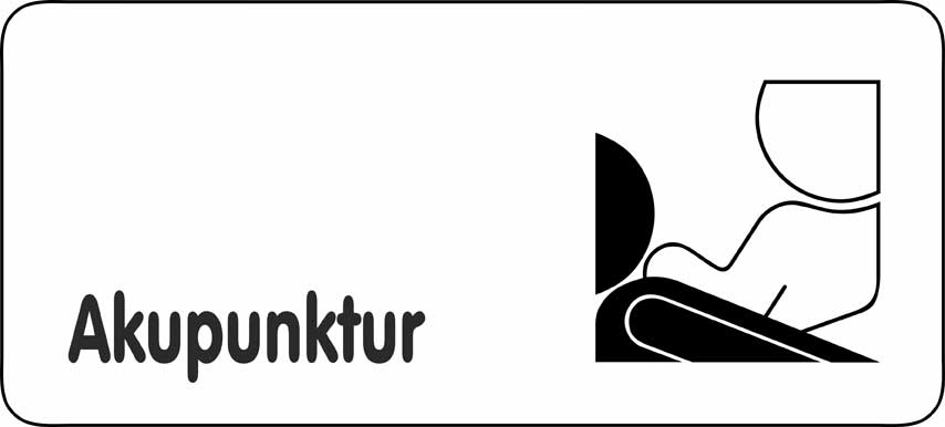Typ Delta 300 x 135 mm - Akupunktur