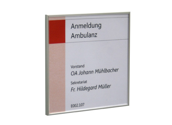 Türschild FORMO.flach
 