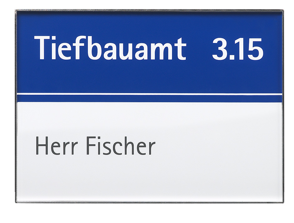 Türschild RIO - 149,5 x 107 mm A6 (hoch oder quer)