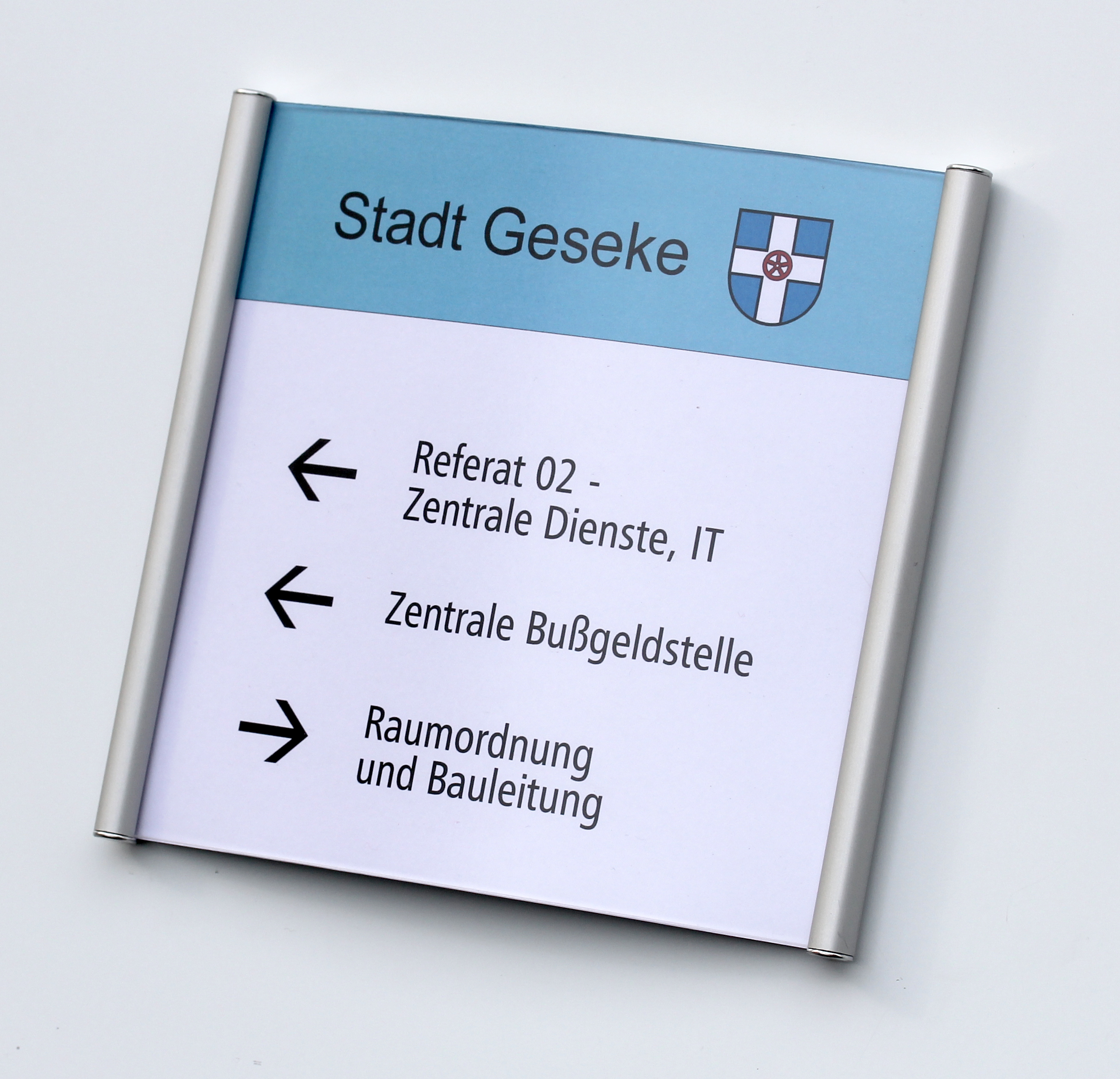 Türschild CIS.n - 163 x 148,5 mm (B x H)