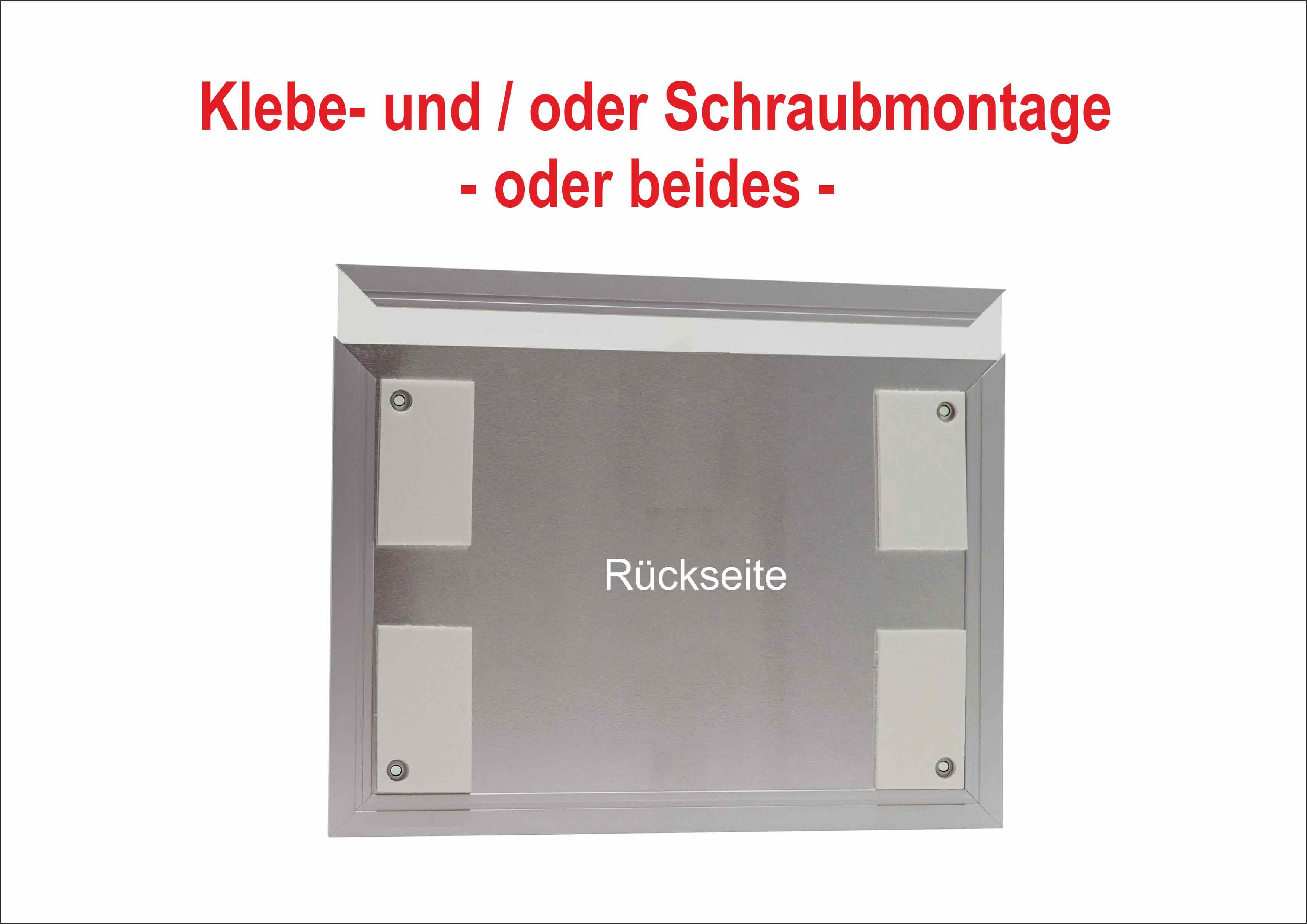 Notdienstschild flache Ausführung - 212,5 x 299,5 mm (BxH) A4 hoch