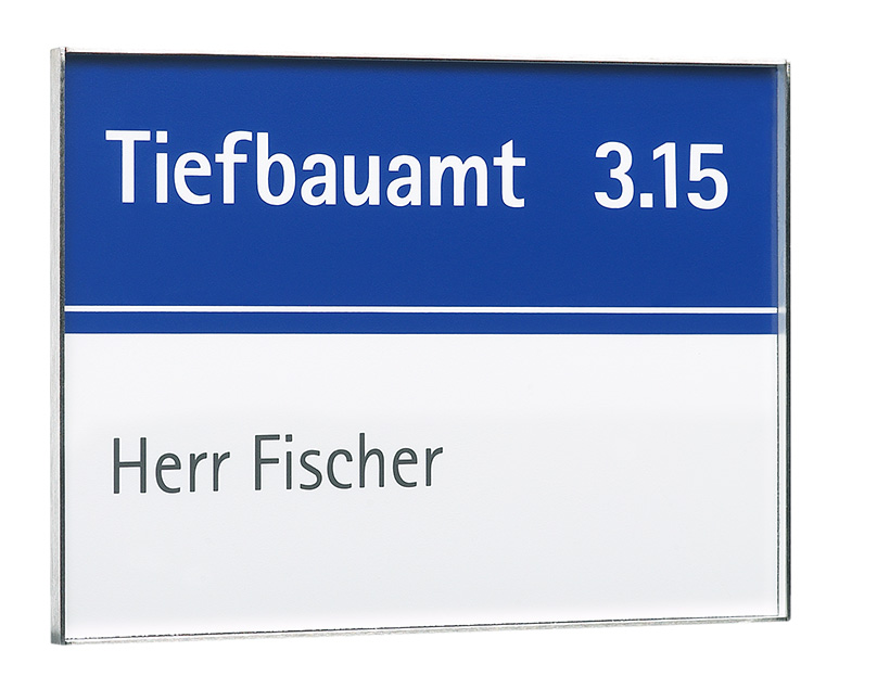 Türschild RIO - 149,5 x 107 mm A6 (hoch oder quer)