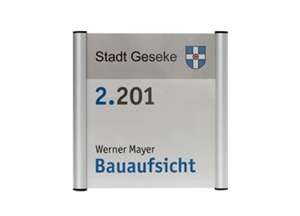 Türschild Unitex-G - 155 x 155 mm