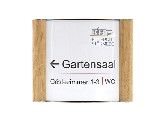 Türschild Westerwald-Eiche