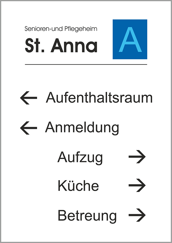Türschild ClickFix - 299 x 422 mm A3 hoch (BxH)