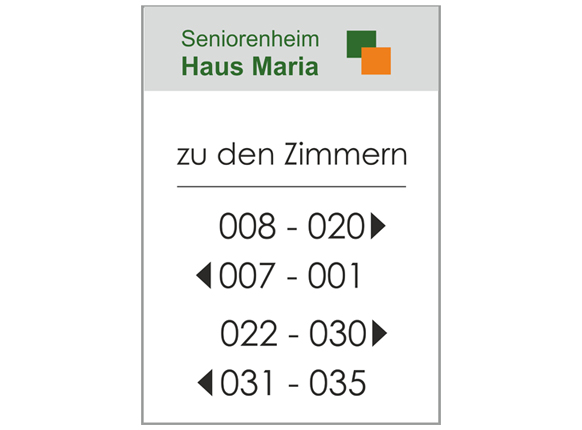 Türschild NIRO.clic - 213 x 299 mm, A4 (hoch oder quer)