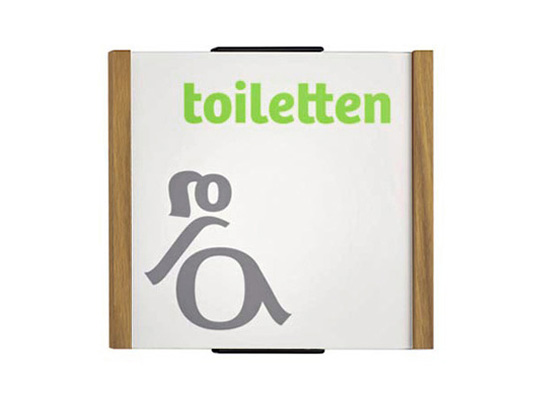 Türschild LMH Oslo Eiche