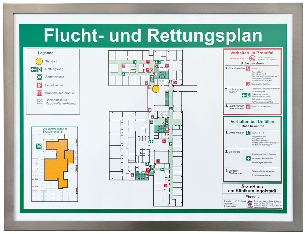Türschild Margo - 323 x 422 mm A3 (hoch oder quer)