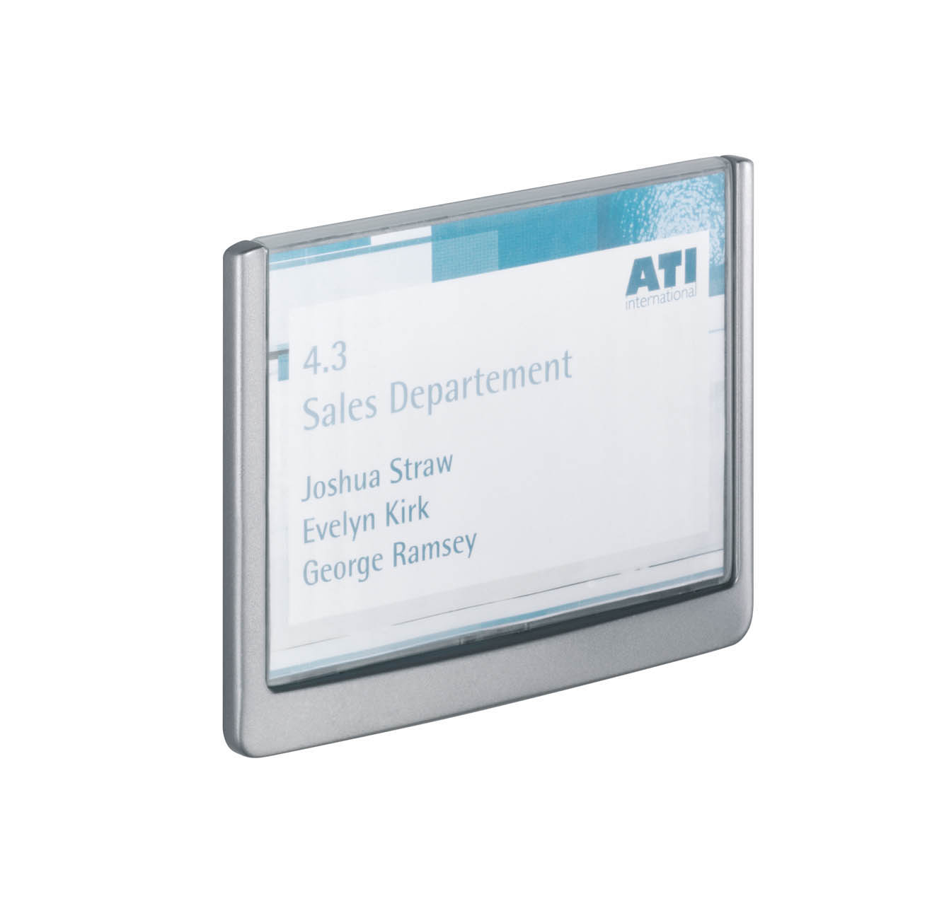 Türschild Click-Sign Durable - 149 x 105,5 mm A6