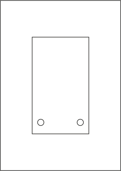 Laserdruck-Folie klar - KRISTALLUM-R + INOFIX-Q - 100 x 170 mm 2-Loch