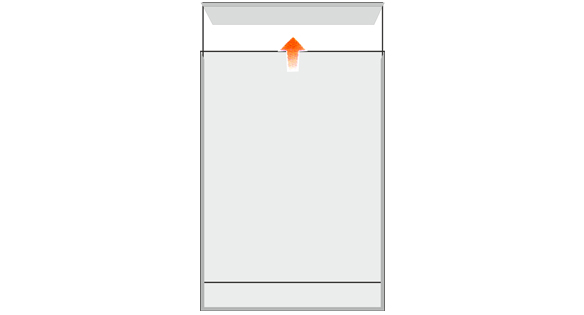 Türschild MADRID Silver Line - 150,5 x 212,5 mm A5 hoch - - entnahmesicher -