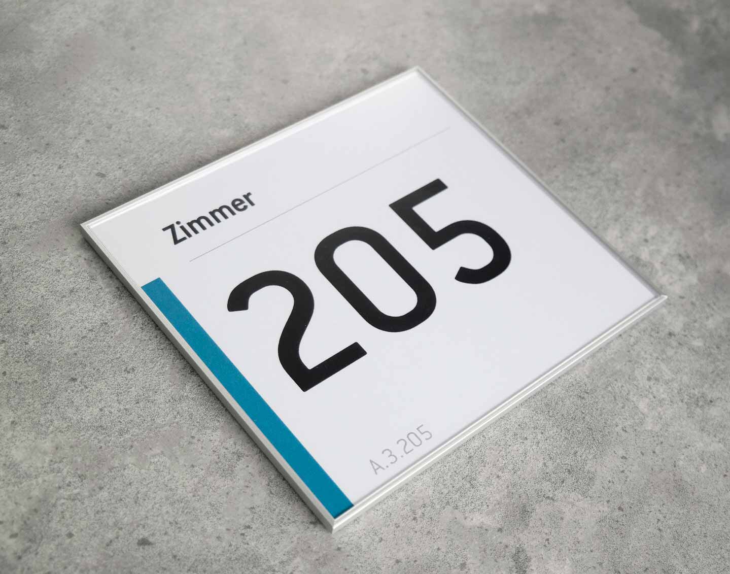 Türschild FORMO.einschub - 213 x 151,5 mm (BxH) A5 quer
