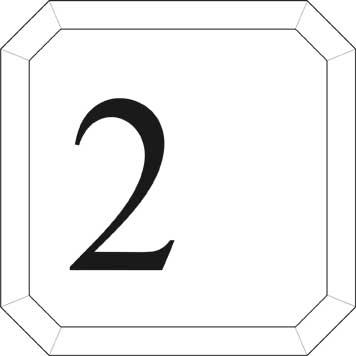 Typ Epsilon 125 x 125 mm - Ziffer 2