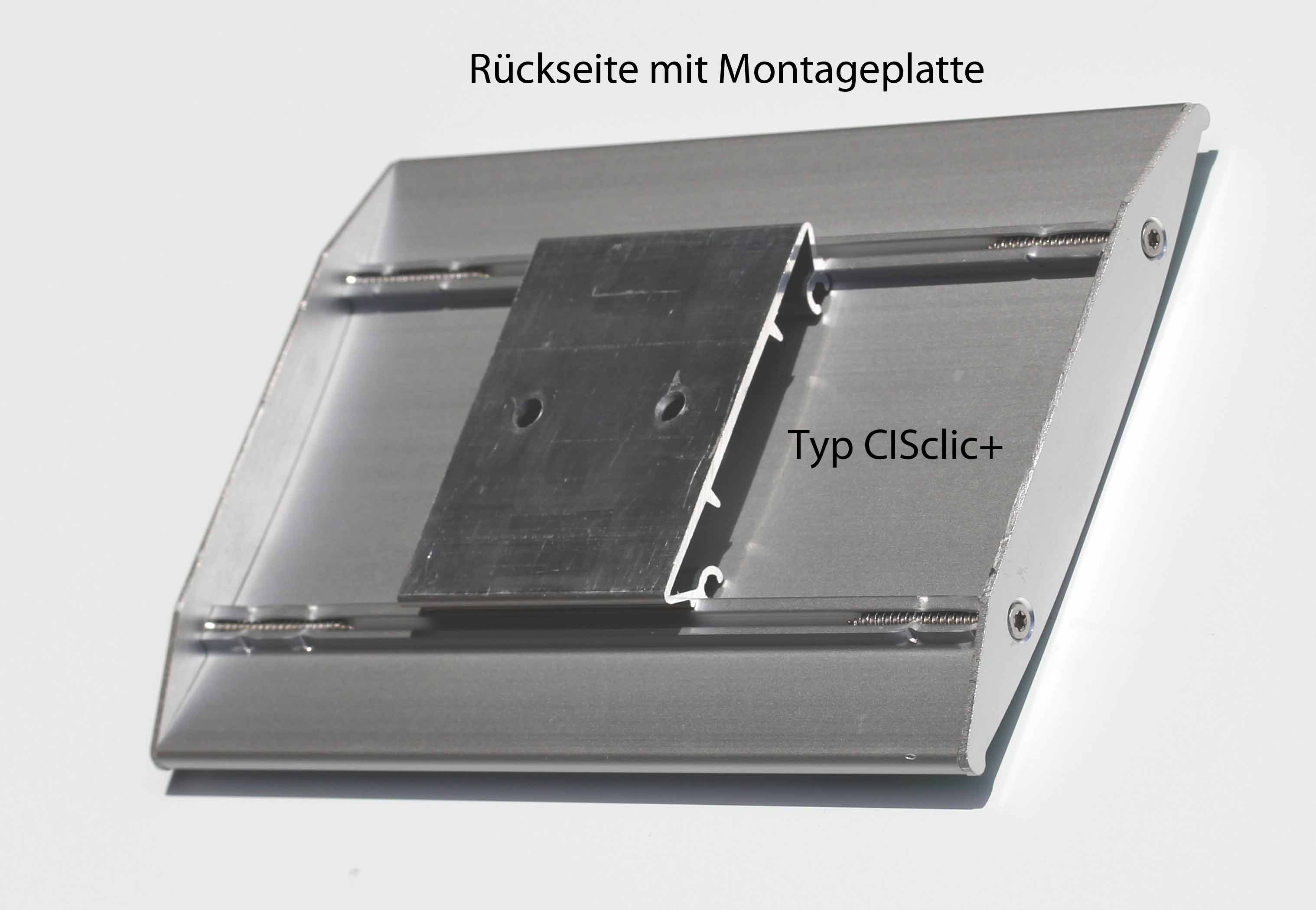 Türschild CIS.clic-plus - 110 x 108 mm (BxH)
