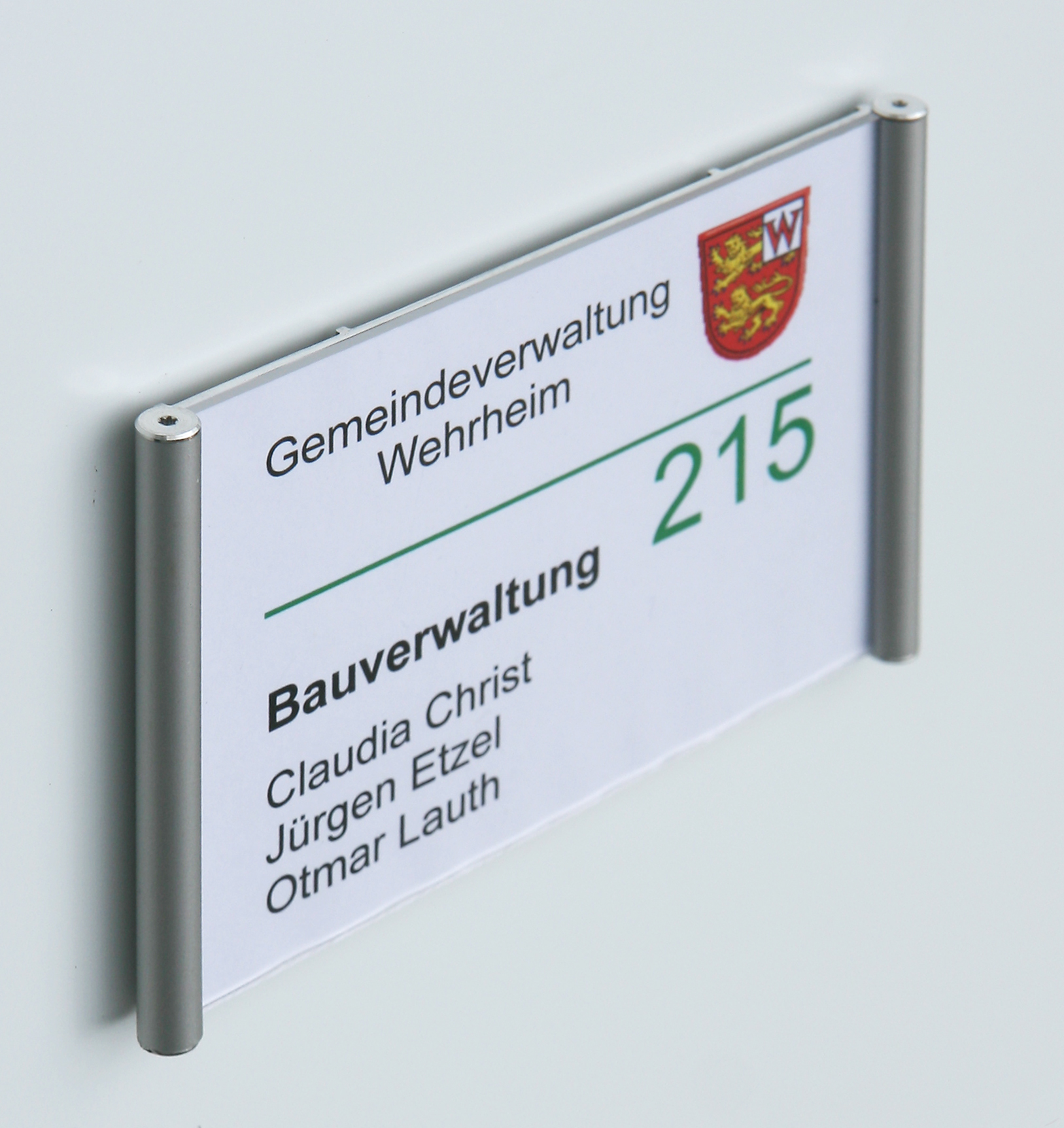 Türschild PLANO - 162 x 105 mm (BxH) A6 quer
