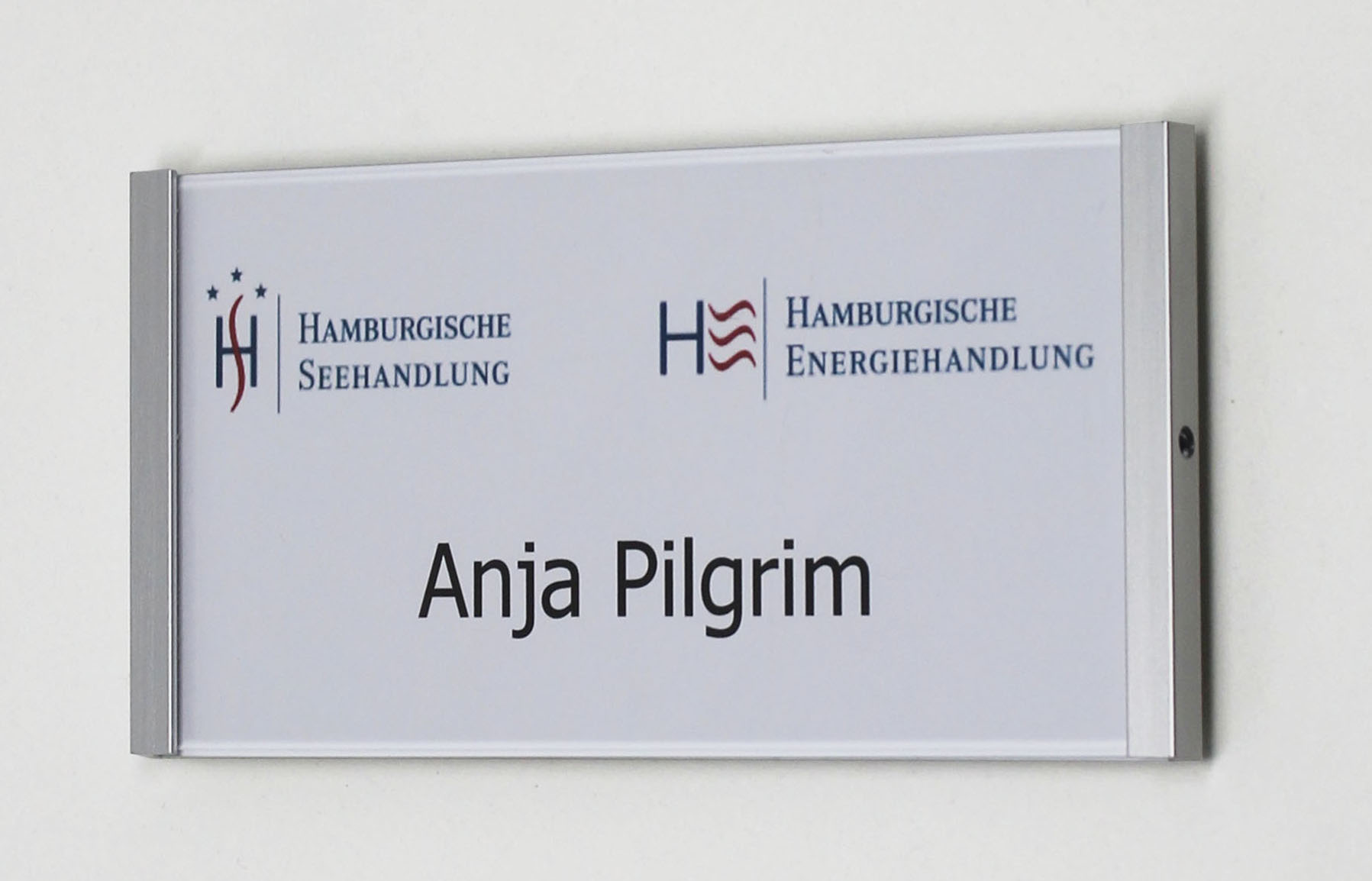 Türschild KRISTALLINO.s-Acryl - 155 x 75 mm (BxH)