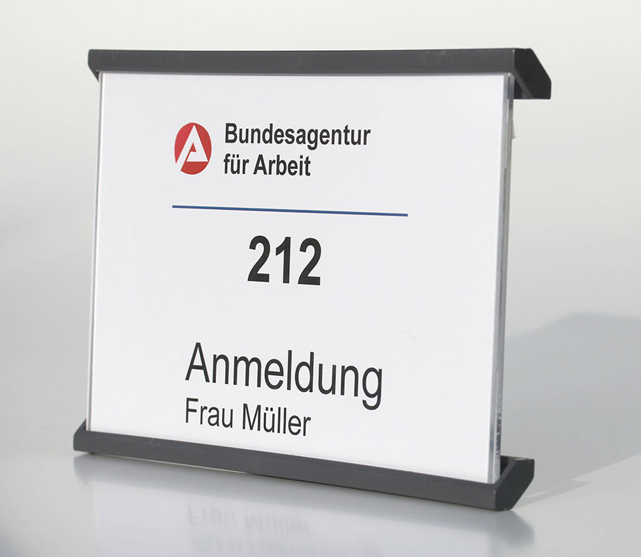 Türschild SIMPLEX - 157 x 148 mm (hoch oder quer)
