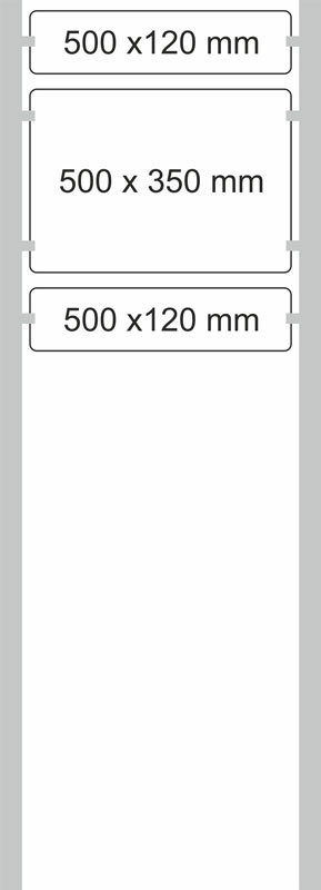 Edelstahl-Schildständer - Typ HGH-PWS-5035