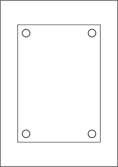 10 Blatt GALERIE - Laserdruck-Folien klar - 210 x 148 mm (A5) 4-Loch