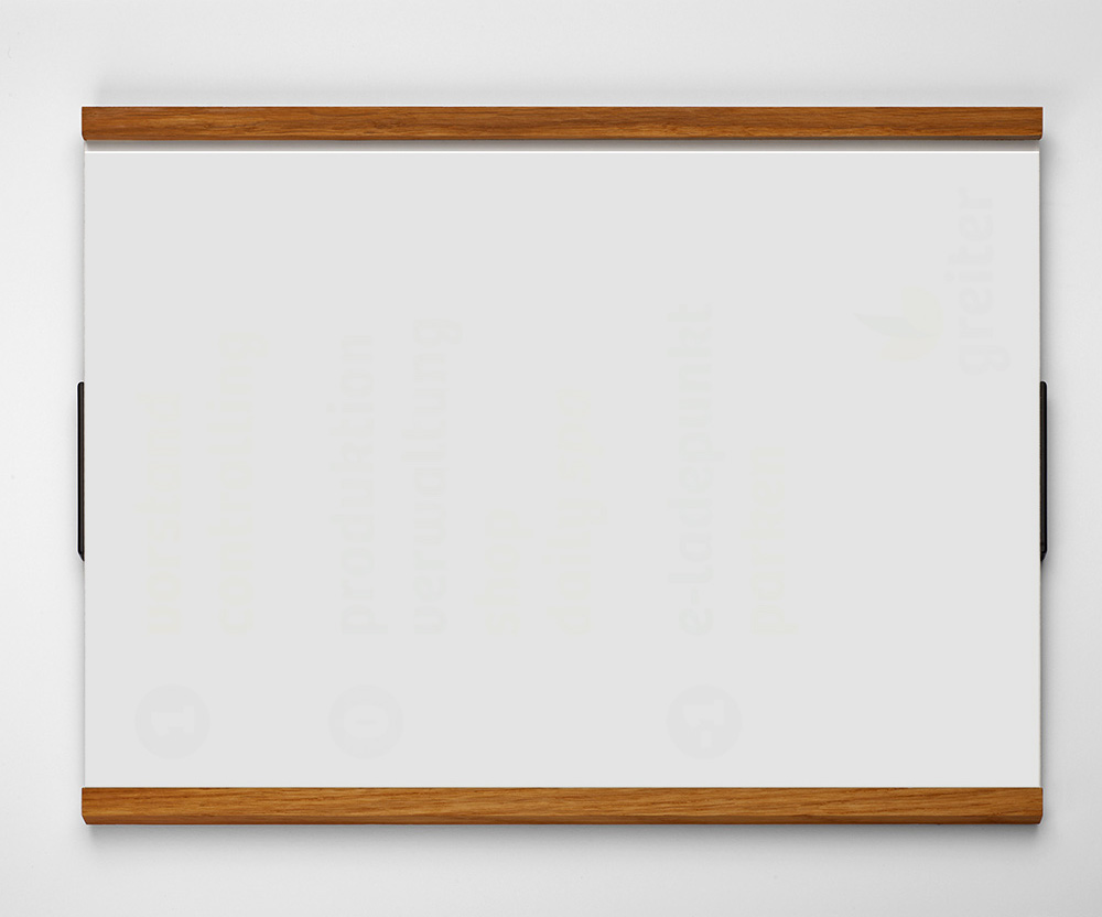 Türschild LMH OSLO Eiche - 297 x 222 mm (BxH) A4 quer